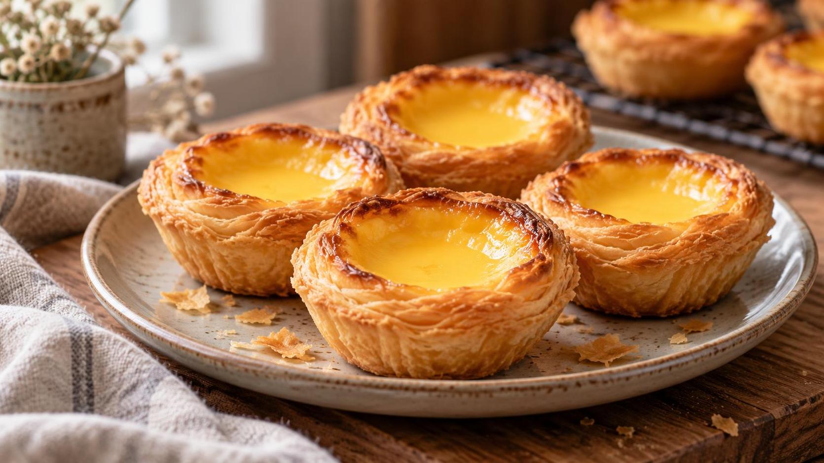 Hong Kong Egg Tarts (Dan Tat)
