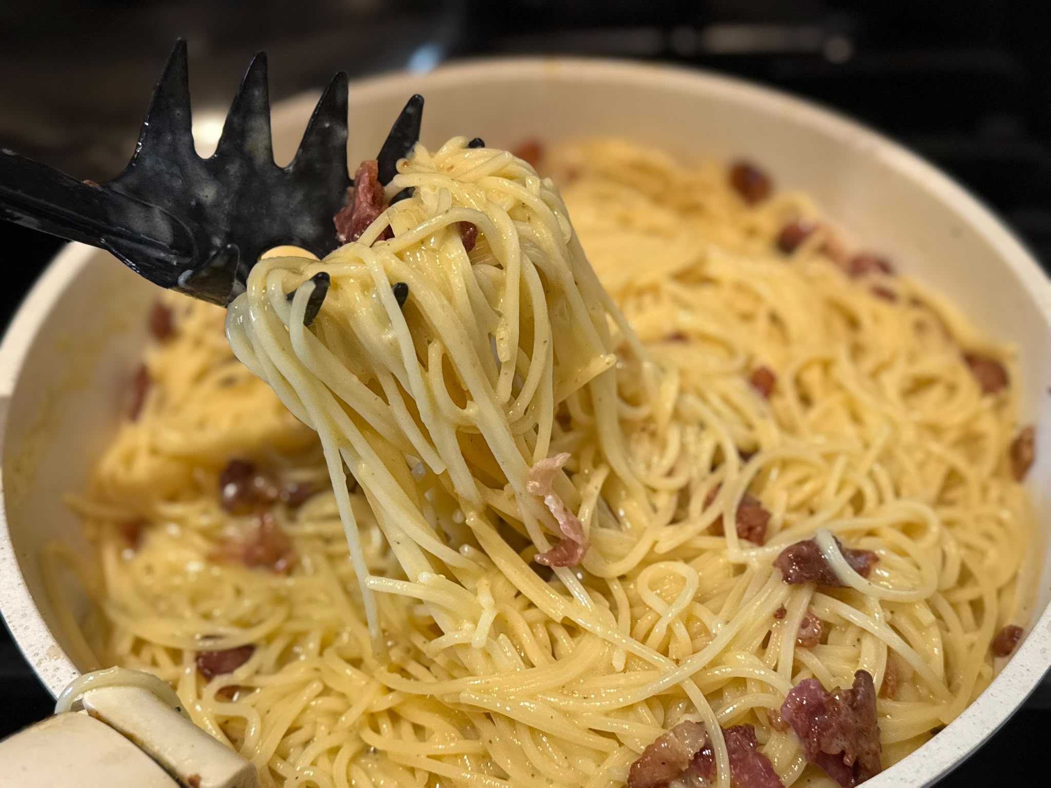 Spaghetti Carbonara (the Roman Way)