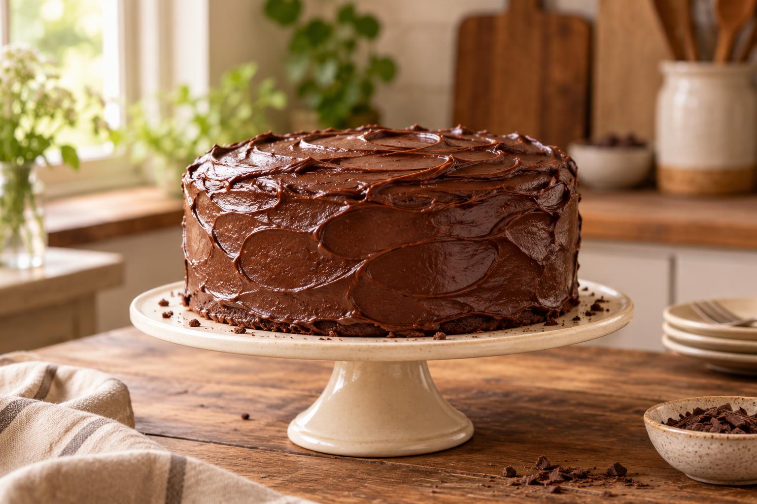 The Best Chocolate Cake (Two 9-Inch Pans or One-Pan Option)